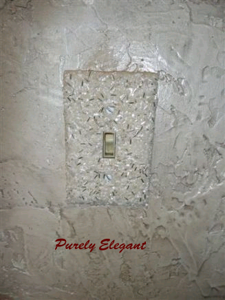 Purely Elegant Switch Plate by Turn It On Designs